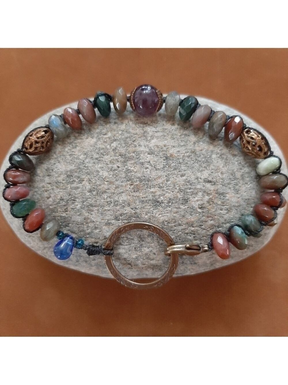 Renaissance Twilight Garden Gemstone Bracelet